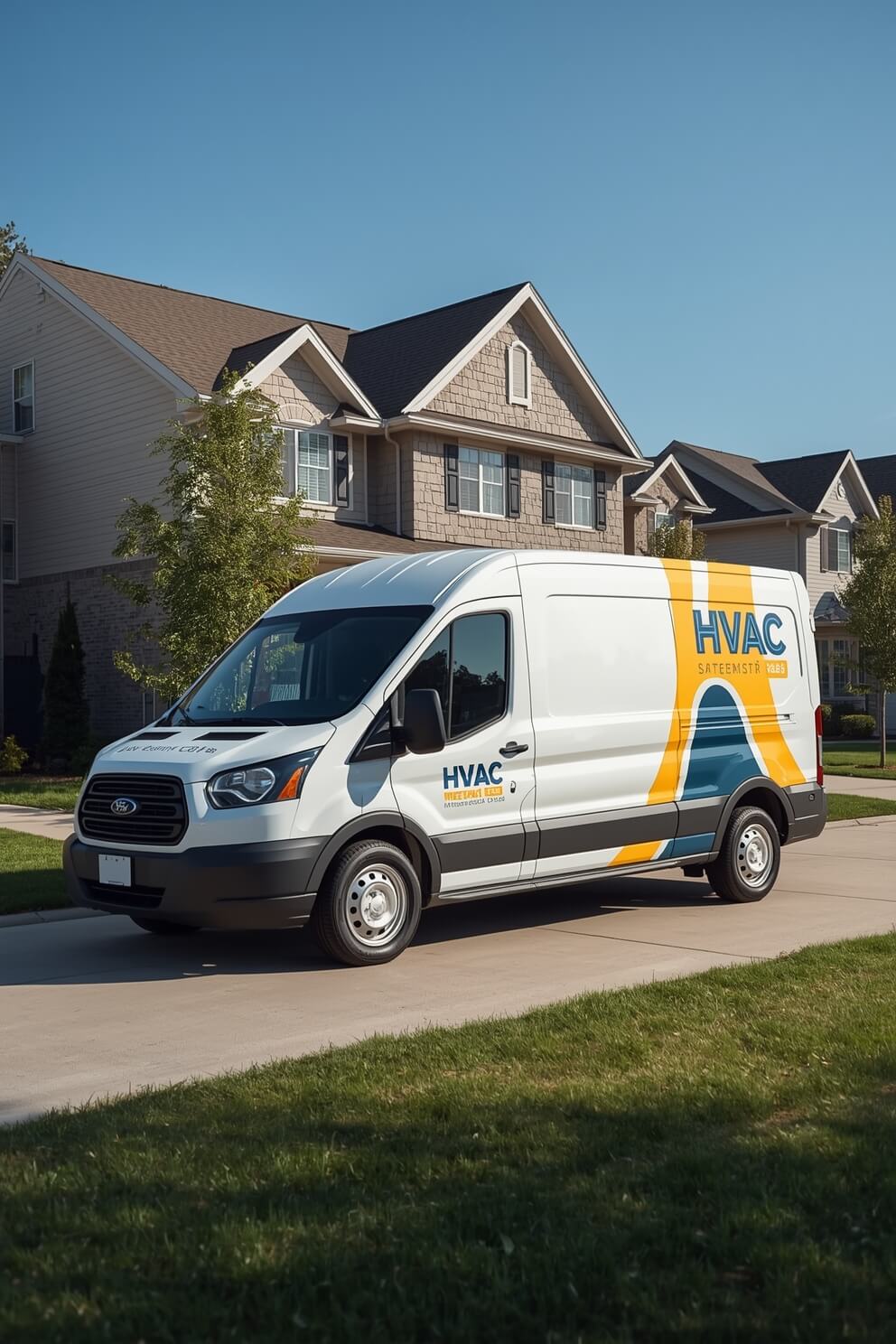 HVAC technician working